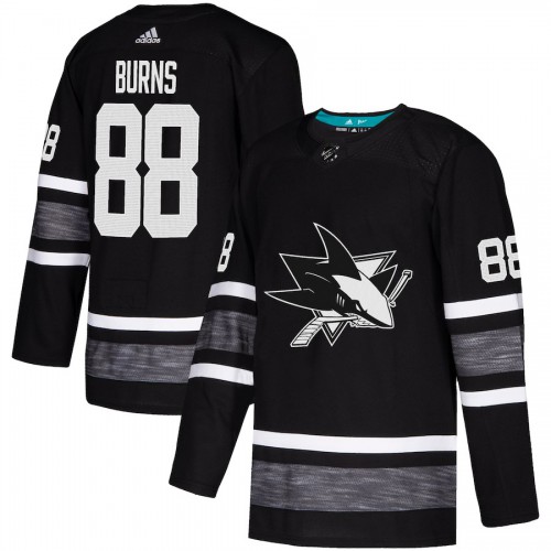 Adidas San Jose Sharks #88 Brent Burns Black Authentic 2019 All-Star Stitched Jersey Men's
