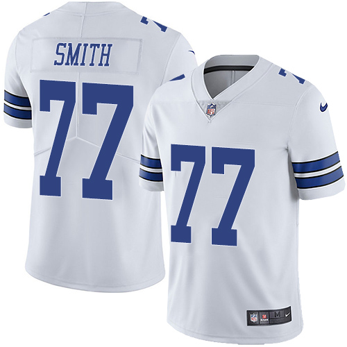 Dallas Cowboys #77 Tyron Smith White Youth Stitched Vapor Untouchable Limited Jersey Youth