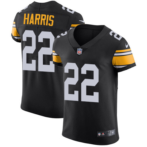 Steelers #22 Najee Harris Black Alternate Men's Stitched New Elite Jersey