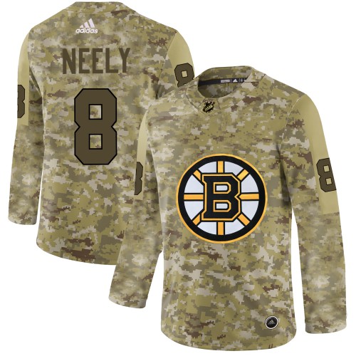 Adidas Boston Bruins #8 Cam Neely Camo Authentic Stitched Jersey Men's