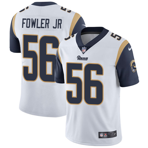 Los Angeles Rams #56 Dante Fowler Jr White Men's Stitched Vapor Untouchable Limited Jersey Men's