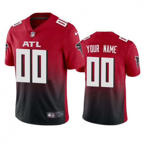 Atlanta Falcons Custom Men's Red 2nd Alternate 2020 Vapor Untouchable Limited Jersey