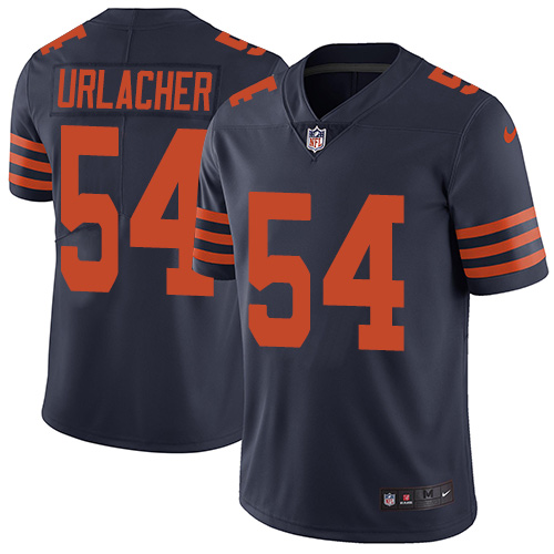 Chicago Bears #54 Brian Urlacher Navy Blue Alternate Men's Stitched Vapor Untouchable Limited Jersey Men's