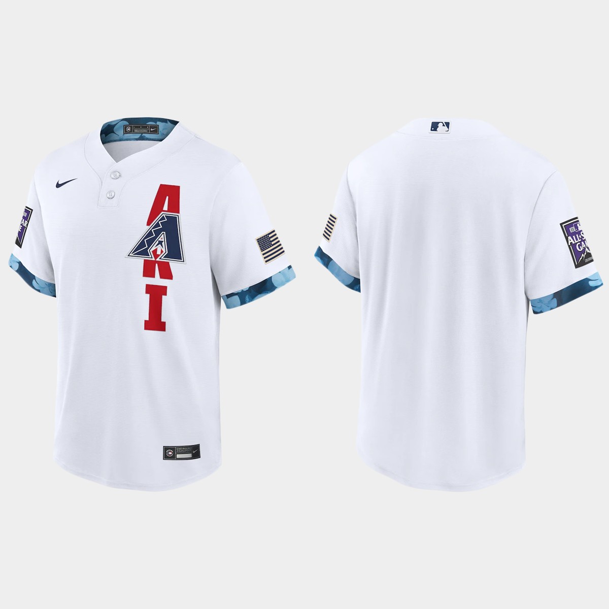 Arizona Diamondbacks 2021 All Star Game Fan's Version White Jersey