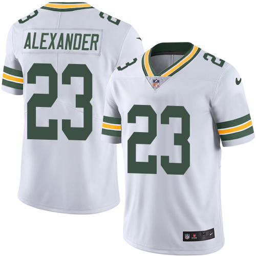 Packers #23 Jaire Alexander White Youth Stitched Vapor Untouchable Limited Jersey
