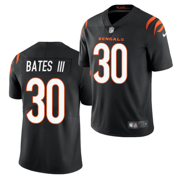 Bengals #30 Jessie Bates Black Vapor Limited Jersey