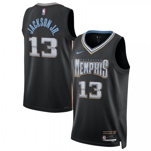Memphis Memphis Grizzlies #13 Jaren Jackson Jr. Unisex Black 2022-23 Swingman Jersey - City Edition Mens