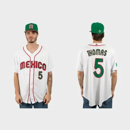 Alek Thomas Mexico Baseball 2023 World Baseball Classic Jersey – White