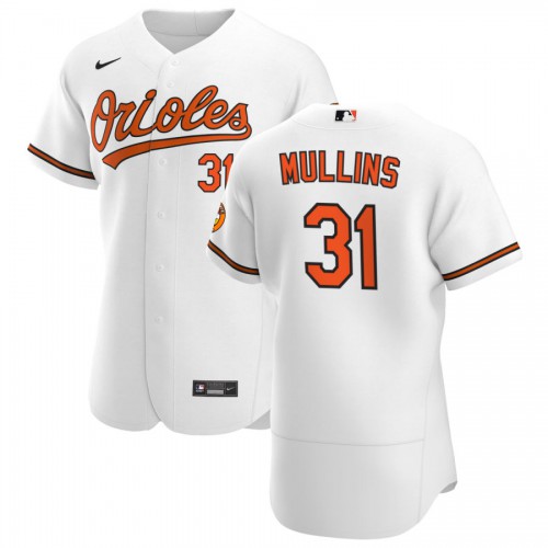 Baltimore Baltimore Orioles #31 Cedric Mullins Men's White Home 2020 Authentic Player Jersey Men's
