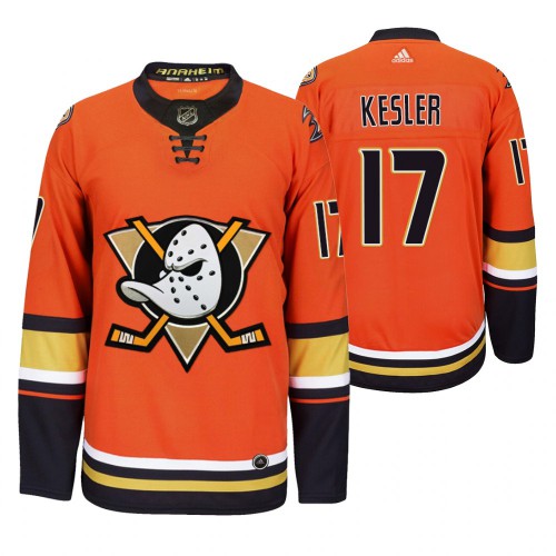 Anaheim Anaheim Ducks #17 Ryan Kesler Men's 2019-20 Third Orange Alternate Stitched Jersey Men's