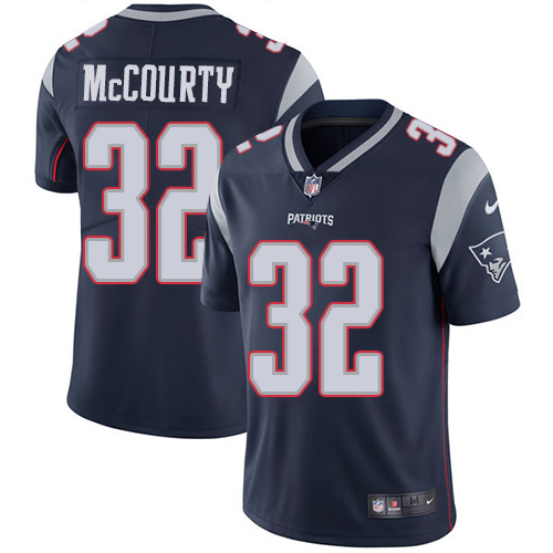 Patriots #32 Devin McCourty Navy Blue Team Color Men's Stitched Vapor Untouchable Limited Jersey