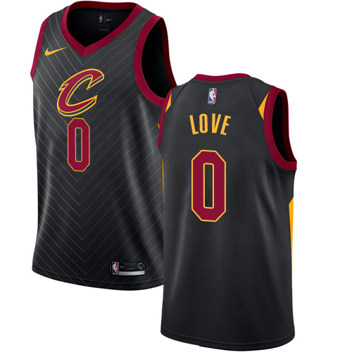 Cleveland Cavaliers #0 Kevin Love Black Youth Swingman Statement Edition Jersey Youth