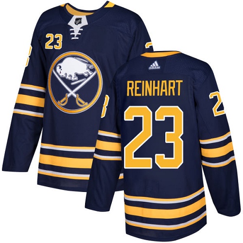 Adidas Buffalo Sabres #23 Sam Reinhart Navy Blue Home Authentic Youth Stitched Jersey Youth