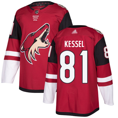 Adidas Arizona Coyotes #81 Phil Kessel Maroon Home Authentic Stitched Jersey Men's