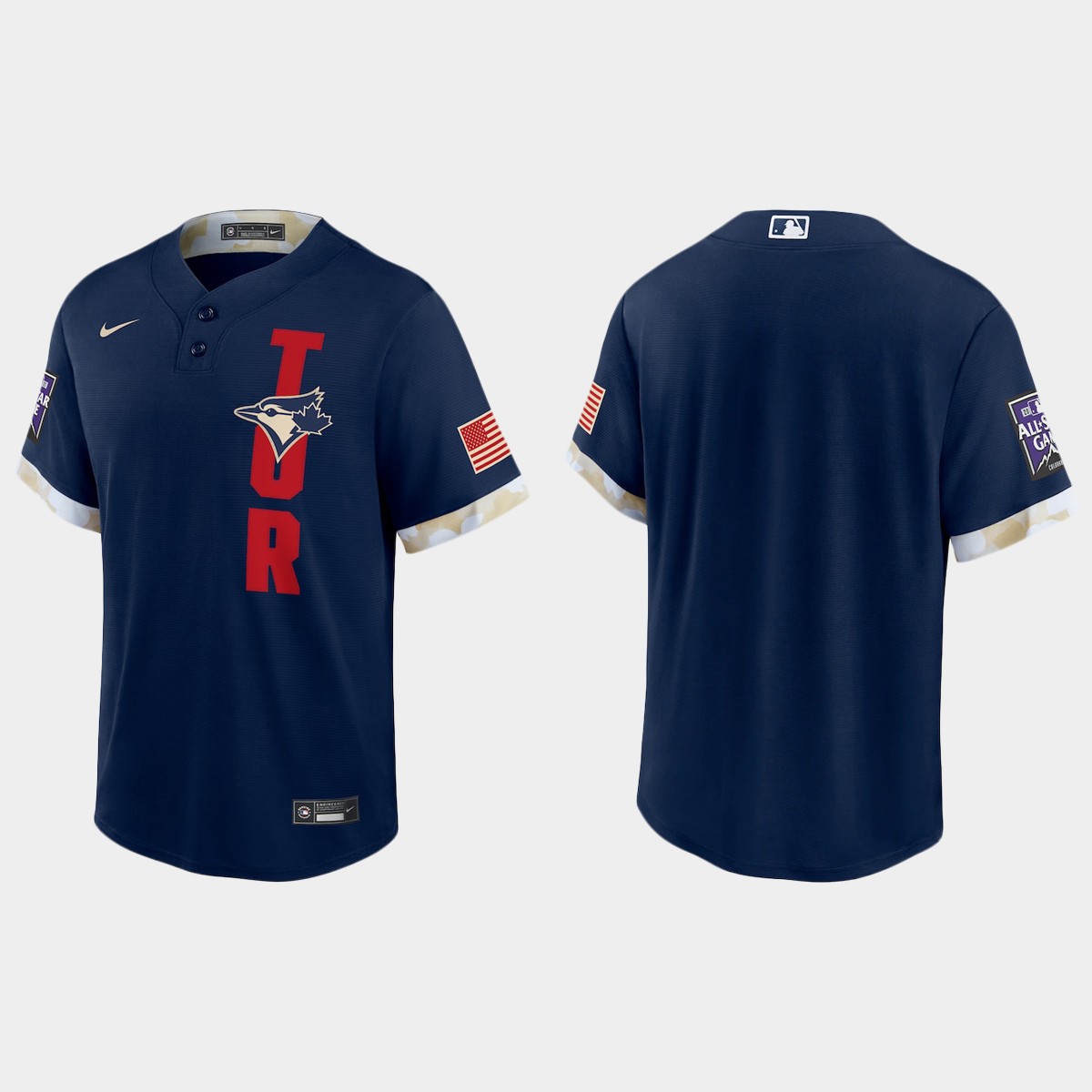 Toronto Blue Jays 2021 All Star Game Fan's Version Navy Jersey