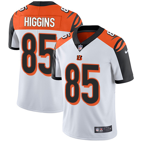 Bengals #85 Tee Higgins White Men's Stitched Vapor Untouchable Limited Jersey