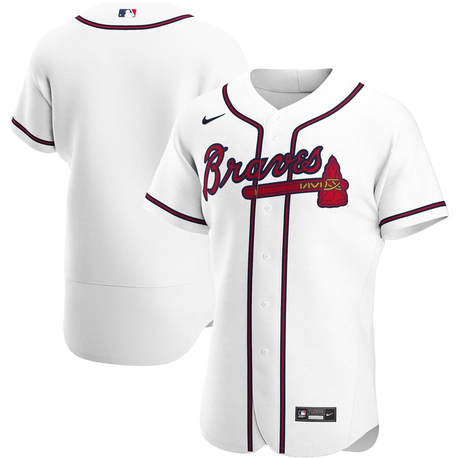 Atlanta Braves Men's White Home 2020 Authentic Team Jersey