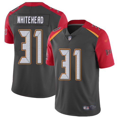 Tampa Bay Buccaneers #31 Jordan Whitehead Gray Youth Stitched Limited Inverted Legend Jersey Youth