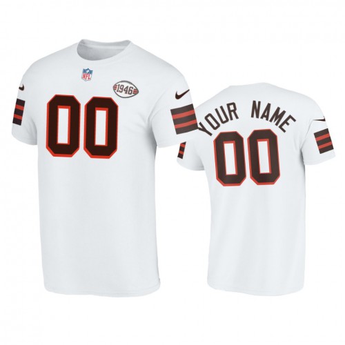 Cleveland Browns Custom 1946 Collection T-Shirt White