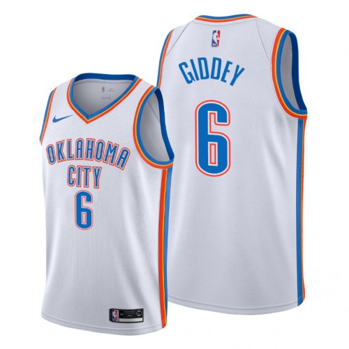Oklahoma City Oklahoma City Thunder #6 Josh Giddey Youth White Jersey Youth