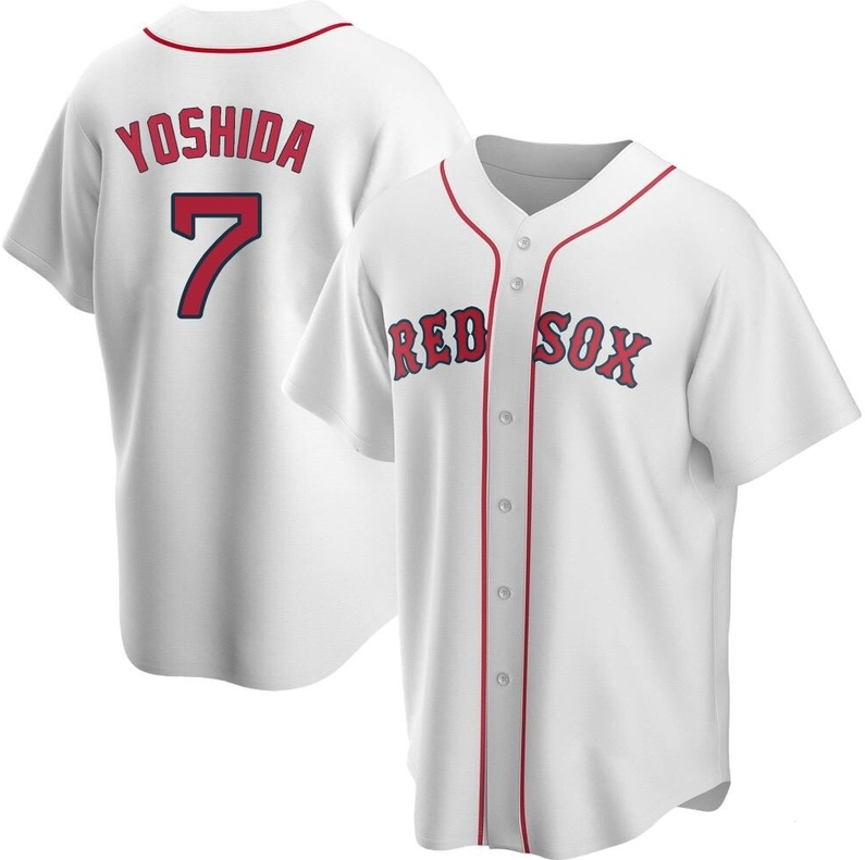 Men's Youth Women's Boston Red Sox #7 Masataka Yoshida Home Jersey - White