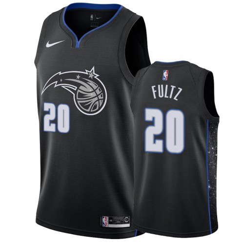 Orlando Magic #20 Markelle Fultz 2018-19 City Edition Black Jersey Mens