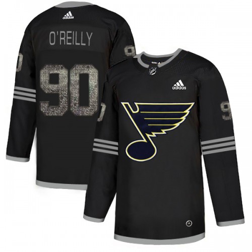 Adidas St. Louis Blues #90 Ryan O'Reilly Black Authentic Classic Stitched Jersey Men's