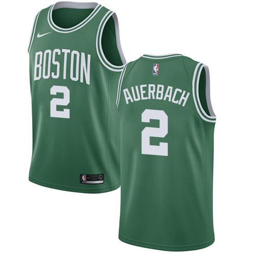 Boston Celtics #2 Red Auerbach Green Swingman Icon Edition Jersey Mens