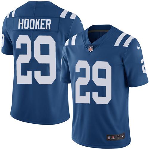 Indianapolis Colts #29 Malik Hooker Royal Blue Team Color Youth Stitched Vapor Untouchable Limited Jersey Youth