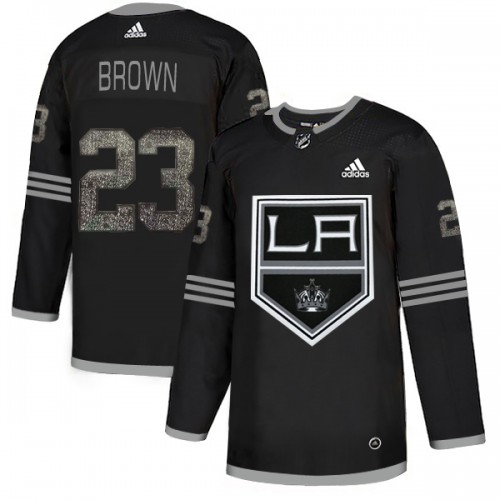 Adidas Los Angeles Kings #23 Dustin Brown Black Authentic Classic Stitched Jersey Men's