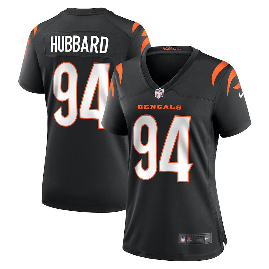 Cincinnati Bengals #94 Sam Hubbard Black Women's Game Jersey