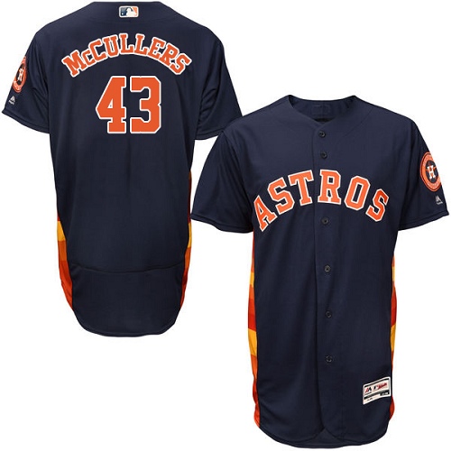 Houston Astros #43 Lance McCullers Navy Blue Flexbase Authentic Collection Stitched Jersey Men's