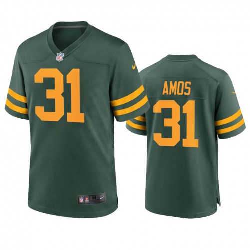 Green Bay Green Bay Packers #31 Adrian Amos Men's Alternate Game Player Jersey - Green Men's