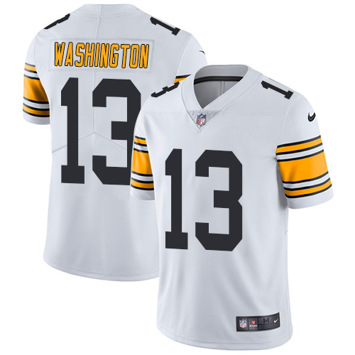 Pittsburgh Steelers #13 James Washington White Men's Stitched Vapor Untouchable Limited Jersey Men's