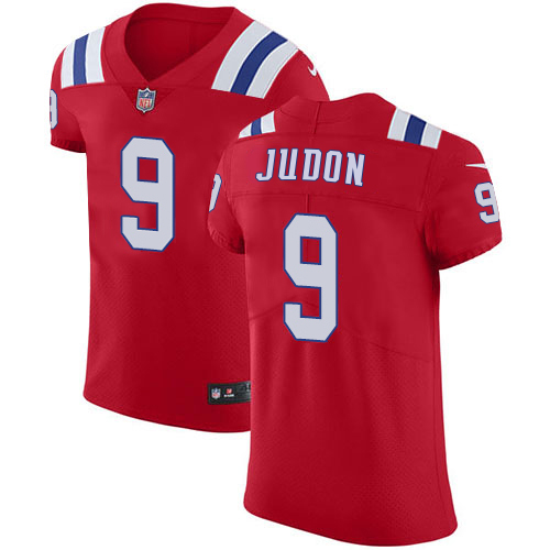 Patriots #9 Matt Judon Red Alternate Men's Stitched Vapor Untouchable Elite Jersey