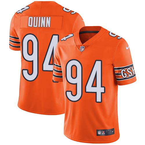 Chicago Bears #94 Robert Quinn Orange Men's Stitched Limited Rush Jersey Men's