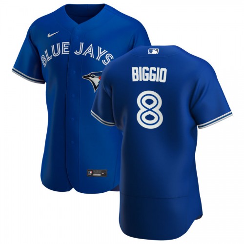 Toronto Toronto Blue Jays #8 Cavan Biggio Men's Royal Alternate 2020 Authentic Player Jersey Men's