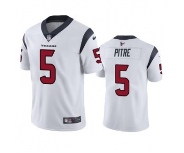 Men's Youth Women's Houston Texans #5 Jalen Pitre White Vapor Untouchable Limited Stitched Jersey