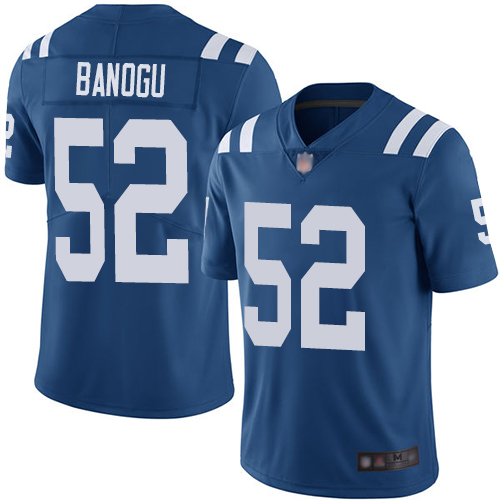 Indianapolis Colts #52 Ben Banogu Royal Blue Team Color Men's Stitched Vapor Untouchable Limited Jersey Men's