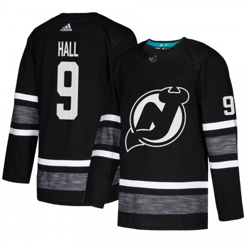 Adidas New Jersey Devils #9 Taylor Hall Black Authentic 2019 All-Star Stitched Youth Jersey Youth