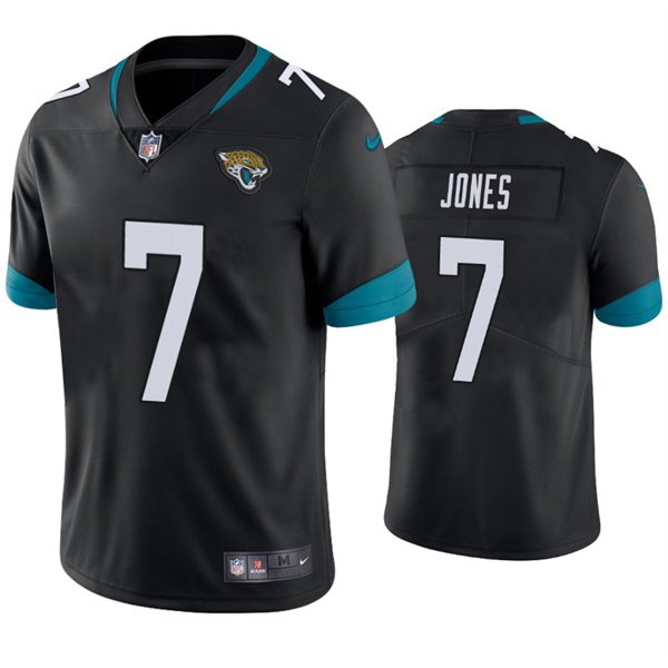 Men's Youth Women's Jacksonville Jaguars #7 Zay Jones Black Vapor Untouchable Limited Stitched Jersey