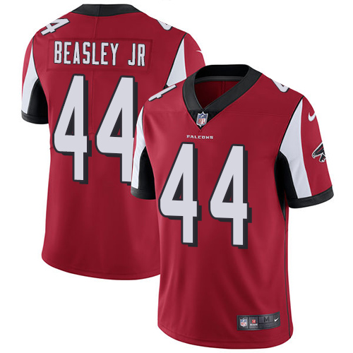 Atlanta Falcons #44 Vic Beasley Jr Red Team Color Men's Stitched Vapor Untouchable Limited Jersey Men's