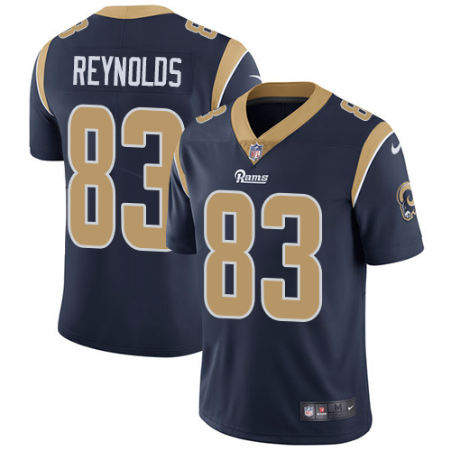 Los Angeles Rams #83 Josh Reynolds Navy Blue Team Color Men's Stitched Vapor Untouchable Limited Jersey Men's