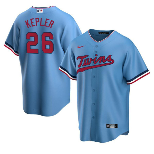 Men's Youth Women Minnesota Twins 26 Replica 2020 Light Blue Max Kepler Jersey