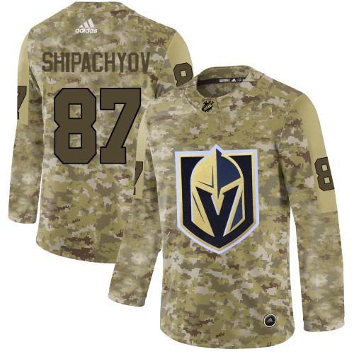 Adidas Golden Vegas Golden Knights #87 Vadim Shipachyov Camo Authentic Stitched Jersey Men's