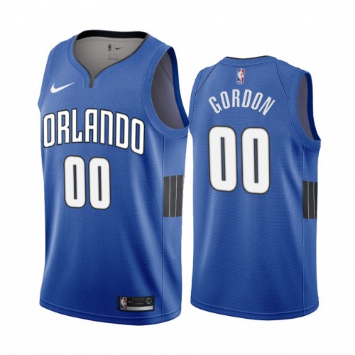 Orlando Magic #00 Aaron Gordon Blue 2019-20 Statement Edition Jersey Mens