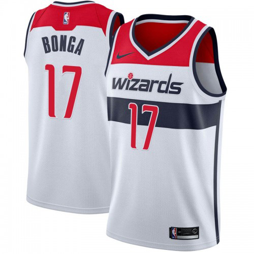 Washington Wizards #17 Isaac Bonga White Association Edition Youth Swingman Jersey Youth