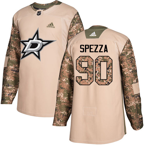 Adidas Dallas Stars #90 Jason Spezza Camo Authentic 2017 Veterans Day Youth Stitched Jersey Youth