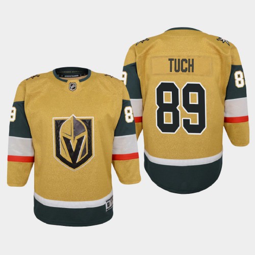 Vegas Golden Vegas Golden Knights #89 Alex Tuch Youth 2020-21 Player Alternate Stitched Jersey Gold Youth