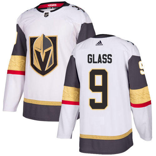 Adidas Golden Vegas Golden Knights #9 Cody Glass White Road Authentic Stitched Jersey Men's
